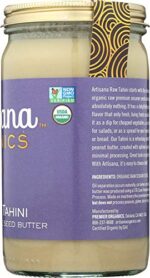 (NOT A CASE) Raw Organic Tahini Sesame Seed Butter - Image 6