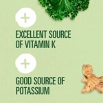 Evolution Fresh Organic Greens & Ginger, Organic, 100% Cold-Pressed Vegetable & Fruit Juice Blend, Excellent Source of Vitamin K, 15.2 fl oz - Image 4