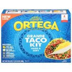 Ortega Grande Hard and Soft Taco Dinner Kit, 21.3 Ounce