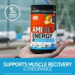 Optimum Nutrition Amino Energy Plus Electrolytes Energy Drink Powder, Caffeine for Pre-Workout Energy, Amino Acids / BCAAs for Post-Workout Recovery, Watermelon Splash, 30 Servings- Packaging May Vary - Image 5
