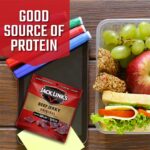 Jack Link's Beef Jerky, Original - Flavorful Meat Snack for Lunches, Ready to Eat Snacks, Great Stocking Stuffers - 7g of Protein, Made with Premium Beef - 0.625 Oz Bags (Pack of 5) - Image 3