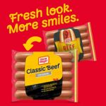 Oscar Mayer Classic Beef Uncured Franks Hot Dogs, 10 ct. Pack - Image 3
