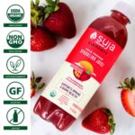 Suja Organic Elements Cold-Pressed Strawberry Passionfruit Sparkling Juice, Probiotic Fruit Juice with Active Cultures, Immunity Boost & Digestion Support, Vegan & Gluten-Free (12 Fl Oz) - Image 4