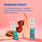 Liquid I.V. Hydration Multiplier - Passion Fruit - Hydration Powder Packets | Electrolyte Drink Mix | Easy Open Single-Serving Stick | Non-GMO | 16 Sticks - Image 4